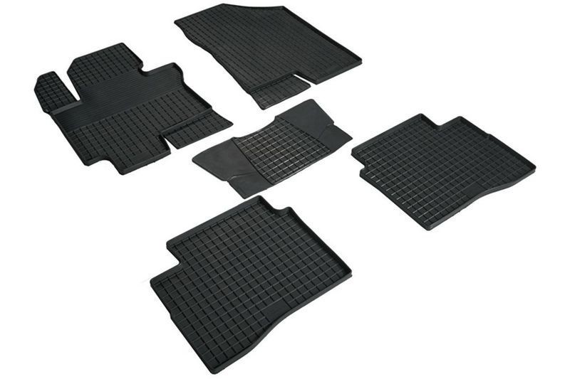 Коврики резиновые с рисунком "Сетка" для CHANGAN Eado Plus 2020-н.в. 99243 SEINTEX