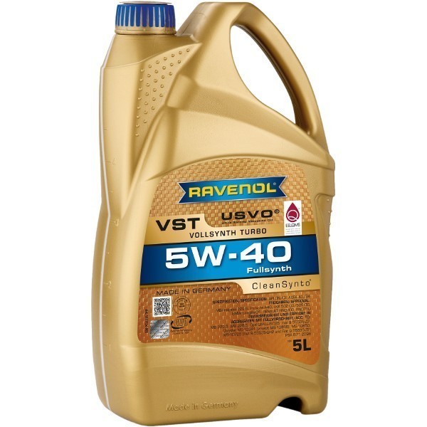Масло моторное Ravenol VST 5W-40 (5л) 111113600501999