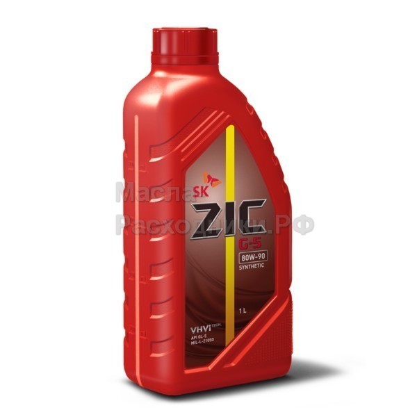 Масло трансмиссионное ZIC G-5 80W-90 GL-5 (1л) 132633