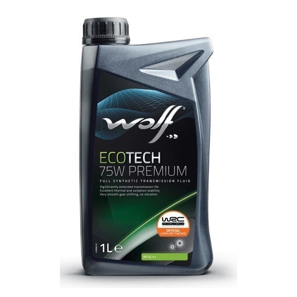 WOLF ECOTECH 75W PREMIUM Масло трансмиссионное (1л) 1048869