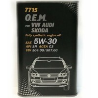 MANNOL O.E.M. FOR VW/AUDI/SKODA 5W-30 Масло моторное (1л) 4057