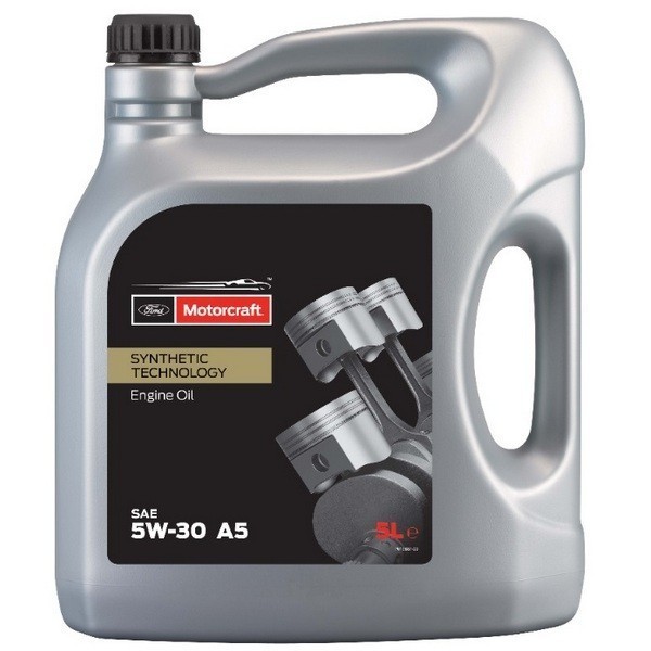 FORD Motorcraft 5W-30 A5 Масло моторное A5/B5, SM/CF, GF-4 (ЕВРОПА) (5л) 15CF54