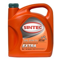 Масло моторное SINTEC EXTRA 20W-50 SG/CD (5л) 900321