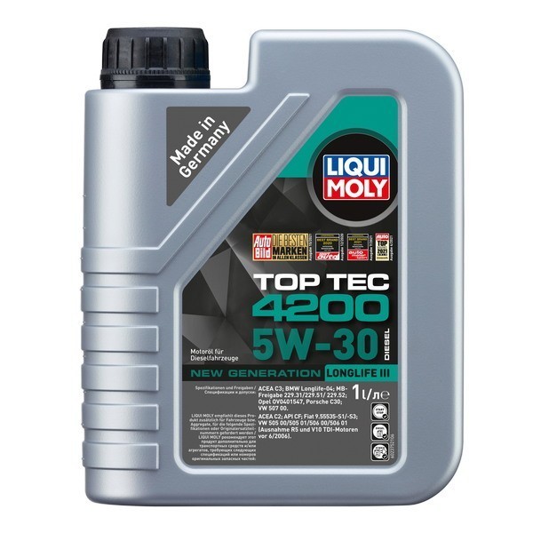 Масло моторное Liqui Moly Top Tec 4200 Diesel 5W-30 (1л) (арт. 2375)