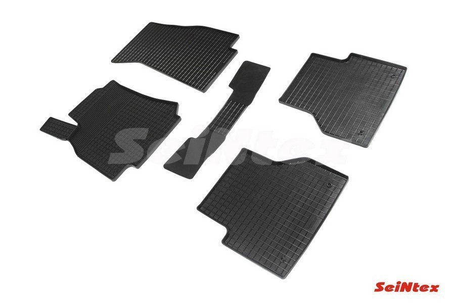 SEINTEX Коврики резиновые с рисунком "Сетка" AUDI A7 5door II 2017- (комплект) 90005