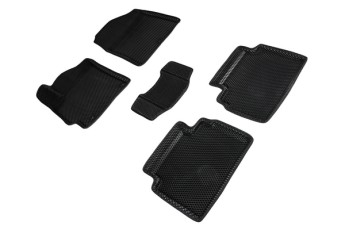 Коврики 3D EVA "РОМБ" Hyundai Elantra V 2011-2015 черные (комплект) 95283 SEINTEX