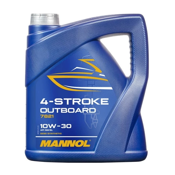 MANNOL 7821 Масло моторное 4-Stroke Outboard 10W-30 (4л) 78214