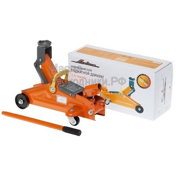 Домкрат подкатной 1.5т (MIN - 140 мм, MAX - 300 мм) AIRLINE AJ15F300