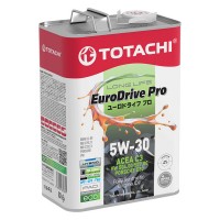 Масло моторное TOTACHI EURODRIVE PRO LL Fully Synthetic SN/C3 5W-30 (4л) E7804A + Фонарик в подарок