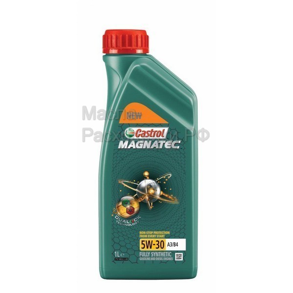 Масло моторное Castrol Magnatec 5W-30 A3/B4 DUALOCK (1л) 15C926
