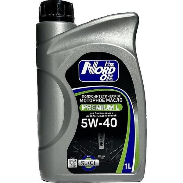 Масло моторное NORD OIL Premium L 5W-40 SL/CF (1л) NRL025
