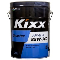 Масло трансмиссионное KIXX Geartec GL-5 85W-140 (20л) L2984P20E1
