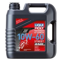 LIQUI MOLY Synth Street Race 4T 10W-60 SL MA-2 Масло моторное (4л) 1687