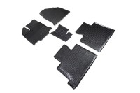 Коврики резиновые с рисунком "Сетка" FORD EDGE 2011- (комплект) SEINTEX 85913