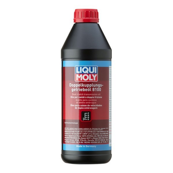 Жидкость АКПП Liqui Moly DSG Doppelkupplungsgetriebe-Oil 8100 (1л) 3640