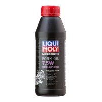 Масло для вилок и амортизаторов LIQUI MOLY Motorbike Fork Oil Medium/Light 7,5W (0,5л) (арт. 3099)