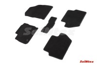 SEINTEX Ворсовые коврики LUX FORD ECOSPORT (комплект) 90027 (2017-) + перемычка