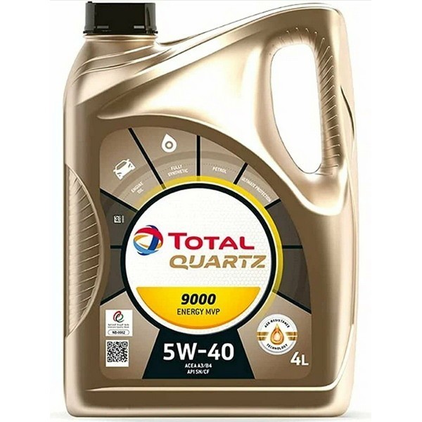 Масло моторное Total QUARTZ 9000 ENERGY MVP 5W-40 SN ACEA A3/B4 (4л) 216548