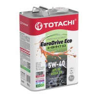 Масло моторное TOTACHI EURODRIVE ECO Fully Synthetic SP/C3 5W-40 (4л) E6704A + Фонарик в подарок