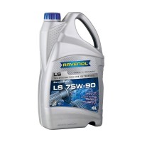 Масло трансмиссионное Ravenol 75W-90 LS (4л) 122210200401999