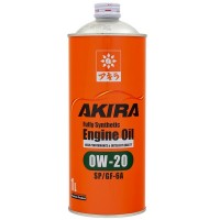Масло моторное AKIRA ENGINE OIL FS SP/GF-6A 0W-20 (1л) A00032229-001