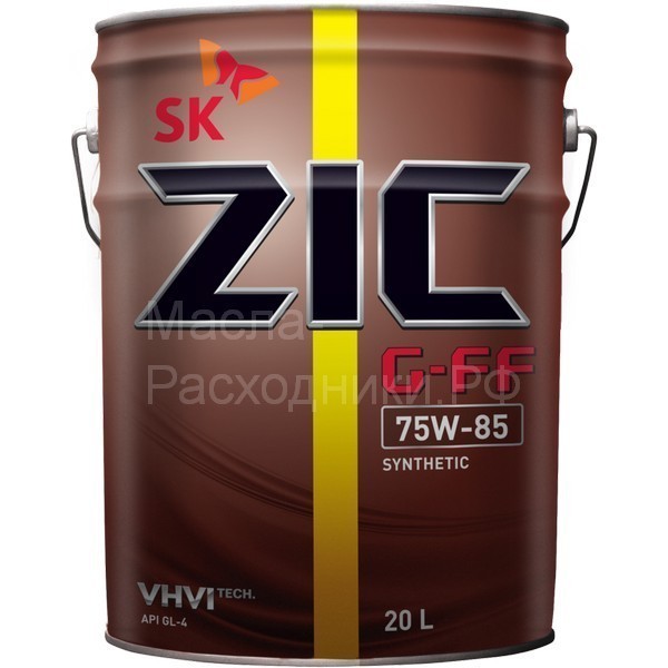 Масло трансмиссионное Zic G-FF 75W-85 (20л) 192626