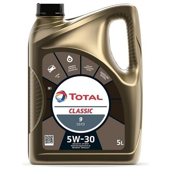 Масло моторное TOTAL CLASSIC 9 5W-30 C2/C3 (5л) 214102