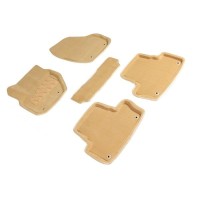 Коврики ворсовые 3D Volvo XC-60 2008-2017 бежевые (комплект) 89903 SEINTEX