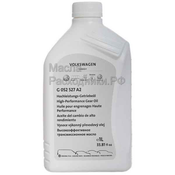 VAG Масло трансмиссионное для 5-6 ступенчатых МКПП (1л) G052527A2