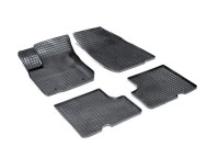 Коврики резиновые с рисунком "Сетка" RENAULT LOGAN 2004- (комплект) SEINTEX 00413