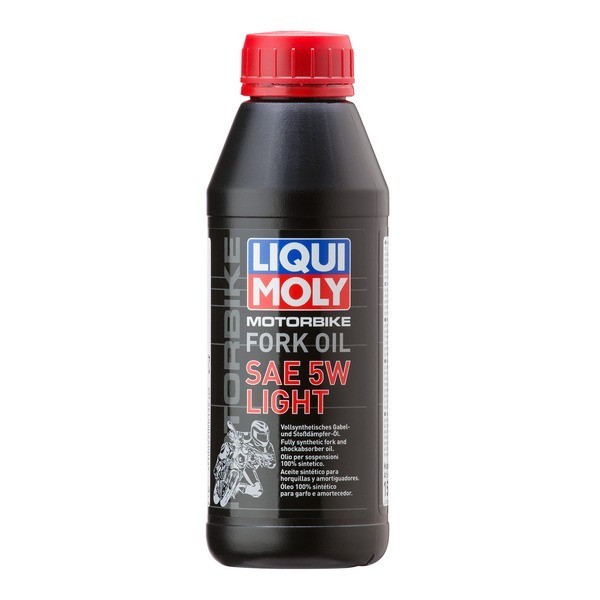 Масло для вилок и амортизаторов LIQUI MOLY Motorbike Fork Oil Light 5W (0,5л) 1523