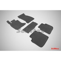 Коврики с высокими бортиками BMW 7 Ser F-02 2008-2015 (комплект) SEINTEX 86638