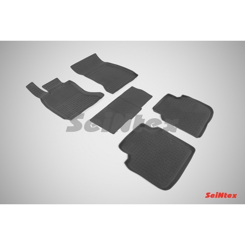 Коврики с высокими бортиками BMW 7 Ser F-02 2008-2015 (комплект) SEINTEX 86638