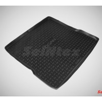 SEINTEX Коврик в багажник RENAULT LOGAN (полимерный) черный (шт) (2004-) 01265