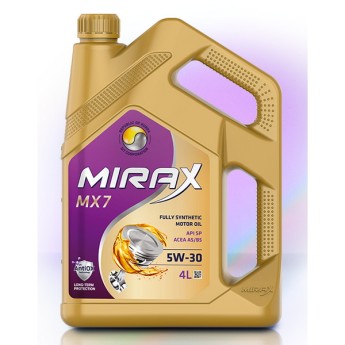 Масло моторное MIRAX MX7 5W-30 A5/B5 SP (4л) 607035