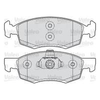 Valeo 601017 Колодки тормозные дисковые, передние (Logan 2007-)