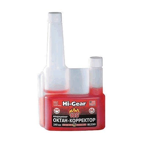 HG3309 Hi-Gear Octane Boost & Fuel Conditioner Октан-корректор и кондиционер, с SMT2 (240 мл)