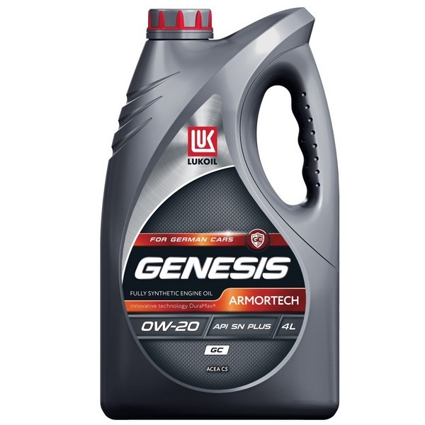 Масло моторное ЛУКОЙЛ GENESIS ARMORTECH GC 0W-20 (4л) 3409230