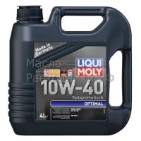 Масло моторное Liqui Moly Optimal 10W-40 (4л) + Фонарик