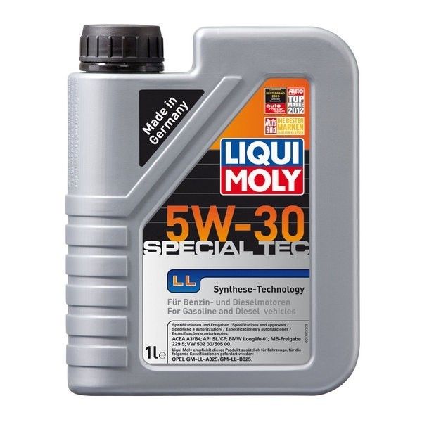 Масло моторное Liqui Moly Special Tec LL 5W-30 (1л) 8054