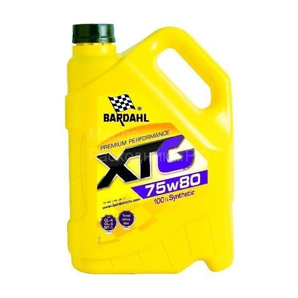 BARDAHL XTG 75W-80 GL5 Масло трансмиссионное (5л) 36373