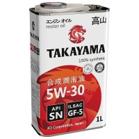 Масло моторное TAKAYAMA 5W-30 GF-5 SN (1л)  605042