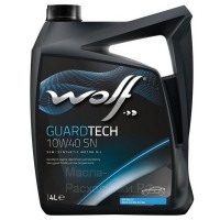 WOLF GUARDTECH 10W-40 SN/CF A3/B4 Масло моторное (4л) 8310294