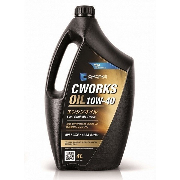 Масло моторное CWORKS OIL 10W-40 SL/CF A3/B3 (4л) A130R4004