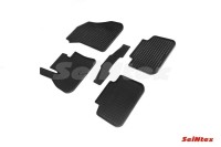 SEINTEX Коврики резиновые с рисунком "Сетка" BMW X2 xDrive 2017- (комплект) 90466