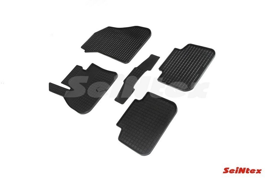 SEINTEX Коврики резиновые с рисунком "Сетка" BMW X2 xDrive 2017- (комплект) 90466