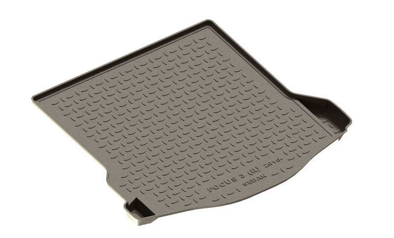 SEINTEX Коврик в багажник FORD FOCUS 3 Sed. (полимерный) черный (шт) (2016-) 87656