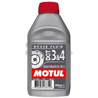 Тормозная жидкость Motul Brake Fluid DOT 3&4 (0,5л) 102718