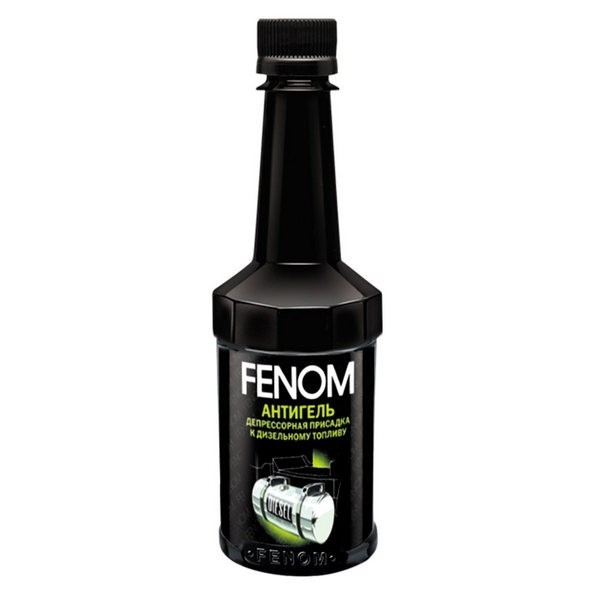 FN697N Депрессорная присадка "Антигель" к дизтопливу 300 мл (на 140-180 л) Fenom