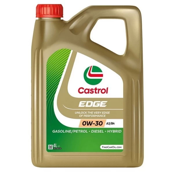 Масло моторное Castrol EDGE 0W-30 A3/B4 Titanium FST (4л) 157E6B